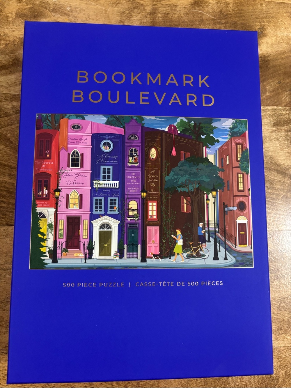 Bookmark Boulevard 500-Piece Puzzle - HOBBRY
